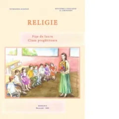 Coperta cărții Religie. Fise de lucru - Clasa pregatitoare