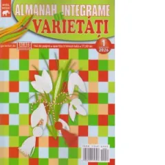 Coperta cărții Almanah integrame de varietati. Nr. 1/2026
