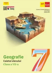 Coperta cărții Geografie. Caietul elevului pentru clasa a VII-a