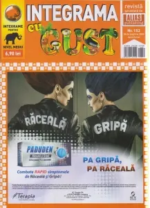 Coperta cărții Integrama cu gust, nr. 152/2026