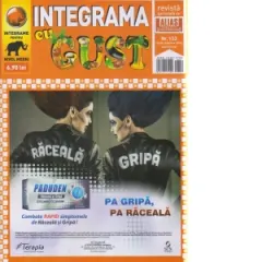 Coperta cărții Integrama cu gust, nr. 152/2026