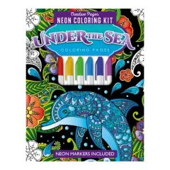 Coperta cărții Under The Sea Creative Pages Coloring Book