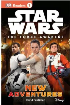 Coperta cărții Star Wars, the Force awakens: new adventures