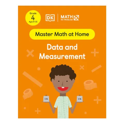 Coperta cărții Math - No Problem! Data and Measurement, Grade 4 Ages 9-10