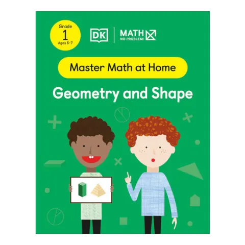 Coperta cărții Math - No Problem! Geometry and Shape, Grade 1 Ages 6-7