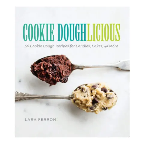 Coperta cărții Cookie doughlicious: 50 cookie dough recipes for candies, cakes and more