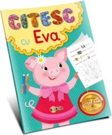 Coperta cărții Citesc cu Eva