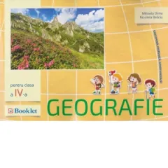 Coperta cărții Geografie - caiet de lucru pentru clasa a IV-a. Descopera. Exerseaza. Aprofundeaza