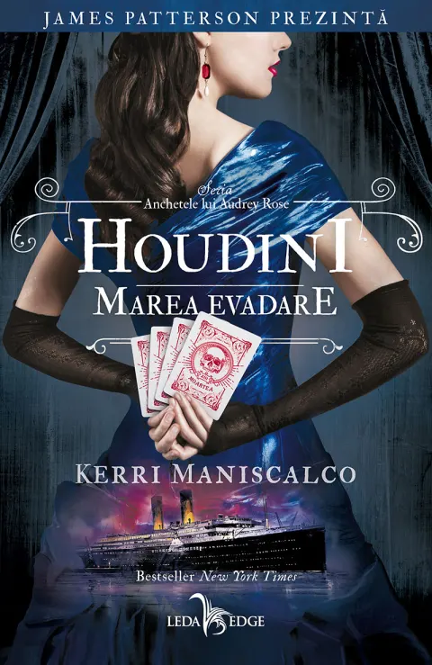 Coperta cărții Houdini.Marea evadare (vol.3 din seria Anchetele lui Audrey Rose)