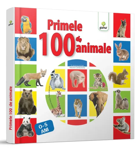 Coperta cărții Primele 100 de animale