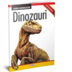 Coperta cărții Lumea animalelor. Dinozauri - Enciclopedie