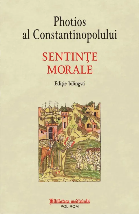 Coperta cărții Sentinte morale (editie bilingva)