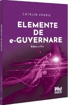 Coperta cărții Elemente de e-guvernare Ed.2