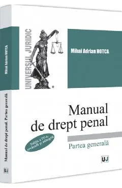 Coperta cărții Manual de drept penal. Partea generala Ed.4