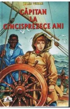 Coperta cărții Capitan la cincisprezece ani