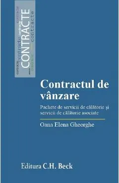 Coperta cărții Contractul de vanzare