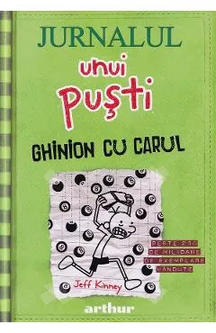 Coperta cărții Jurnalul unui pusti Vol.8: Ghinion cu carul
