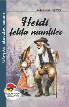 Coperta cărții Heidi, fetita muntilor