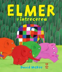 Coperta cărții Elmer și întrecerea
