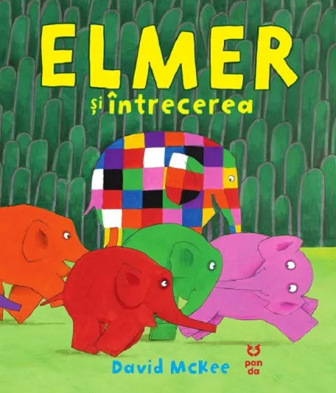 Coperta cărții Elmer și întrecerea