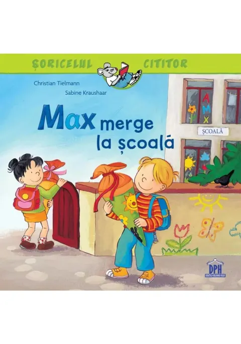Coperta cărții Max merge la școală