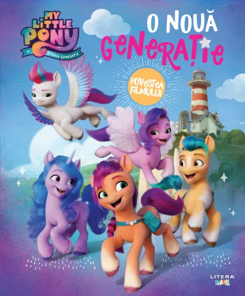 Coperta cărții My Little Pony. O noua generatie. Povestea filmului