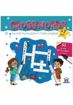 Coperta cărții Crosswords: Cuvinte încrucișate în limba engleză