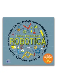 Coperta cărții Clubul inginerilor: robotica
