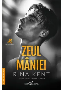 Coperta cărții Zeul maniei (al treilea volum al seriei Mostenirea zeilor)