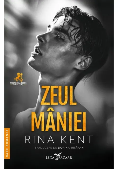 Coperta cărții Zeul maniei (al treilea volum al seriei Mostenirea zeilor)