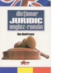 Coperta cărții Dictionar juridic englez-roman