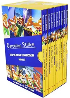 Coperta cărții Geronimo Stilton - The 10 Book Collection