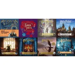 Coperta cărții Harry Potter & Fantastic Beasts Movie Scrapbook - 8 Book Collection