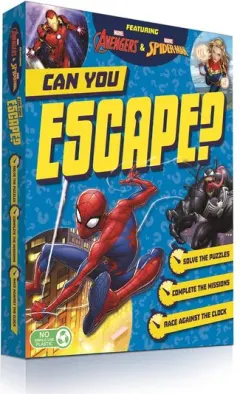 Coperta cărții Marvel: Can You Escape?