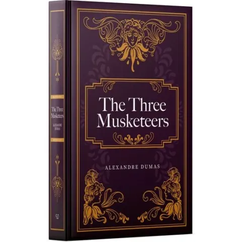 Coperta cărții The Three Musketeers (Alexandre Dumas) (Leather bond)