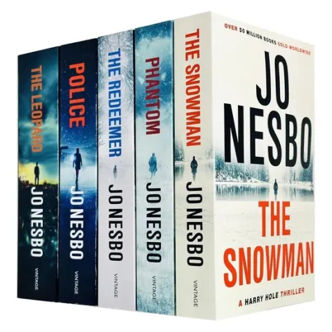 Coperta cărții Jo Nesbo Harry Hole Series 6-10 Collection 5 Books Set