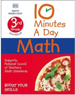 Coperta cărții 10 Minutes a Day Math, 3rd Grade