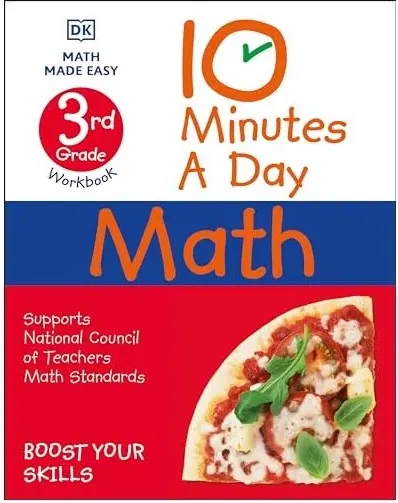 Coperta cărții 10 Minutes a Day Math, 3rd Grade