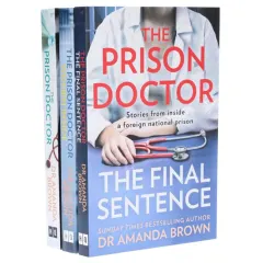 Coperta cărții The Prison Doctor Series By Dr Amanda Brown 3 Books Collection Set - Fiction - Paperback