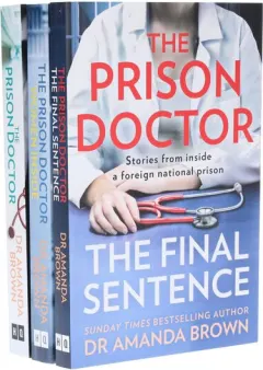 Coperta cărții The Prison Doctor Series By Dr Amanda Brown 3 Books Collection Set - Fiction - Paperback