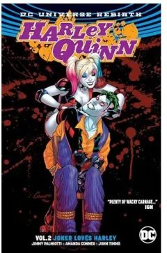 Coperta cărții Joker Loves Harley, Amanda Conner, Jimmy Palmiotti, Chad Hardin, John Timms
