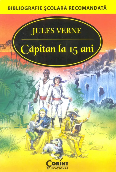 Coperta cărții Capitan la 15 ani