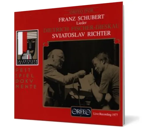 Coperta cărții Dietrich Fischer-Dieskau, Schubert-Lieder