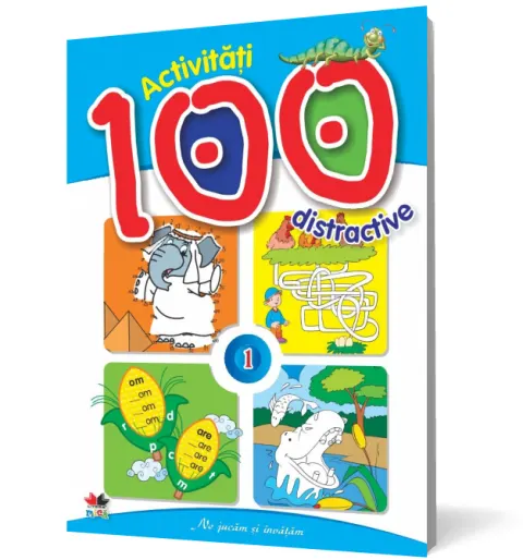 Coperta cărții 100 Activități distractive vol. 1