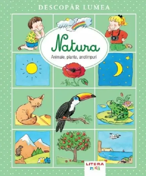 Coperta cărții Descopar lumea. Natura
