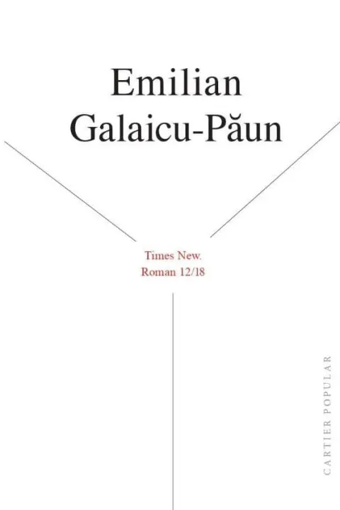 Coperta cărții Times New. Roman 12/18