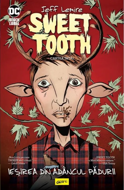 Coperta cărții Sweet Tooth #1: Ieșirea din adâncul pădurii