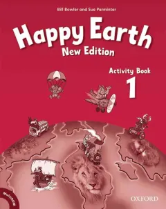 Coperta cărții Happy Earth 1 Activity Book and MultiRom Pack- REDUCERE 50%