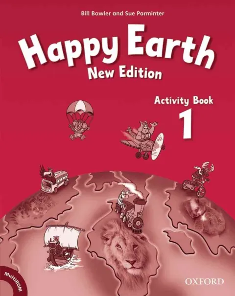 Coperta cărții Happy Earth 1 Activity Book and MultiRom Pack- REDUCERE 50%