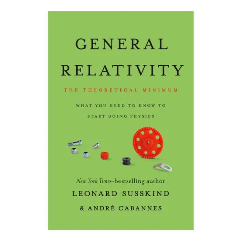 Coperta cărții General relativity: the theoretical minimum